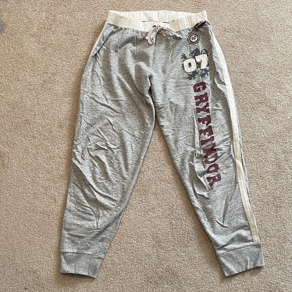 Warner Bros. Gray Gryffindor Joggers